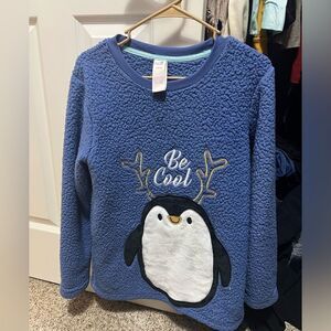 Secret Treasures Supersoft Penguin Pullover Sweatshirt